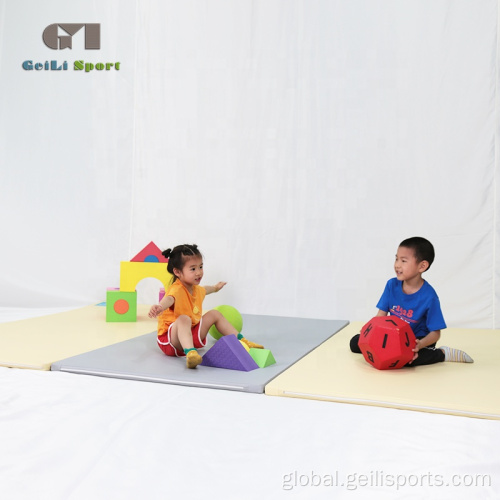 Tri Fold Gym Mat Factory Selling Soft Tumbling Folding Gymnastic Mats Supplier